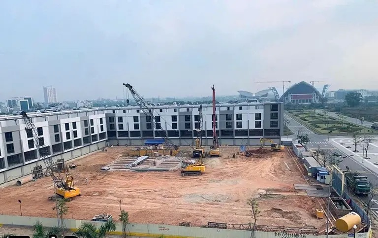 tiến độ chung cư luxora vĩnh yên